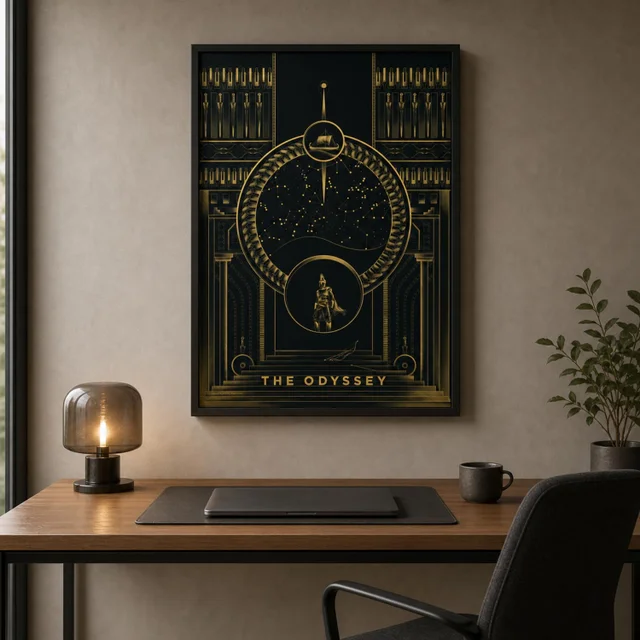 The Odyssey X Historiart - Nada Maktari Limited Edition Screenprint