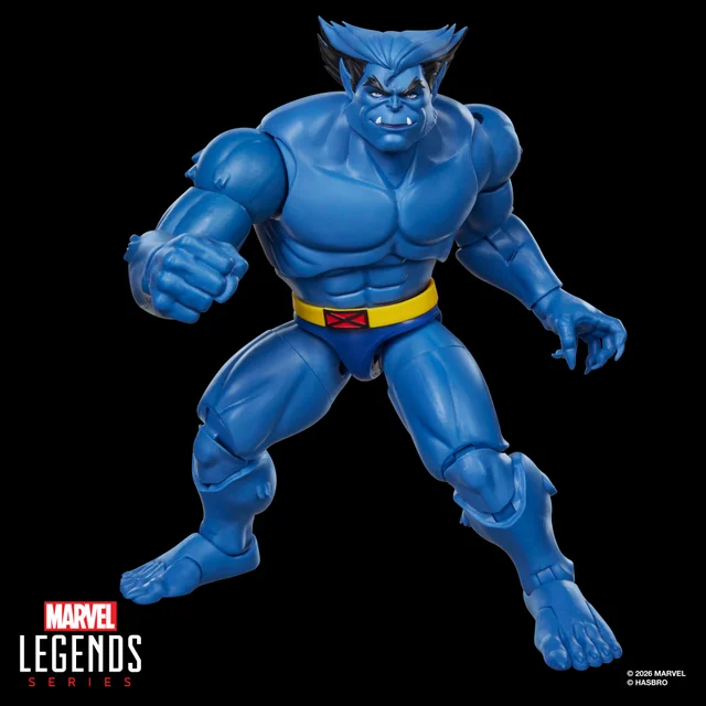 Marvel Legends Series Marvel's Beast, X-Men '97 Collectible 15 cm Scale Action Figure