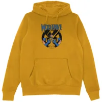 X-Men Wolverine Snikt Hoodie Mustard
