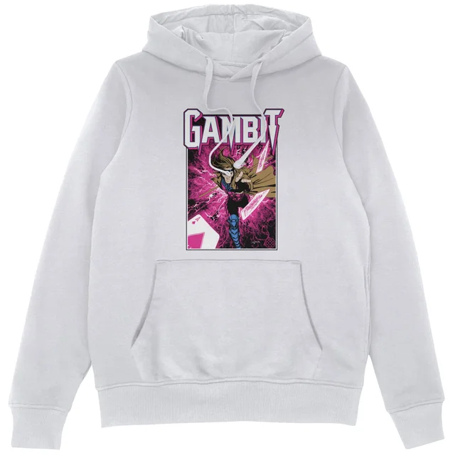 X-Men Gambit Hoodie White