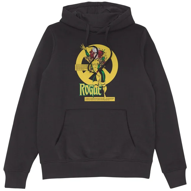X-Men Rogue Bio Drk Hoodie Black