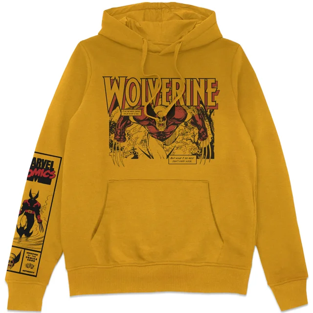 X-Men Weapon X Hoodie Mustard