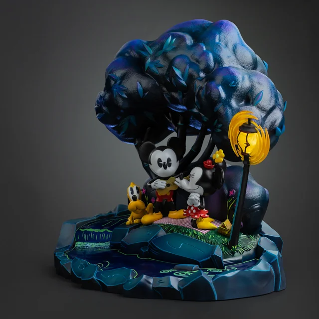 Iron Studios Disney Classics Mickey, Minnie and Pluto Art Scale 1/10 Statue