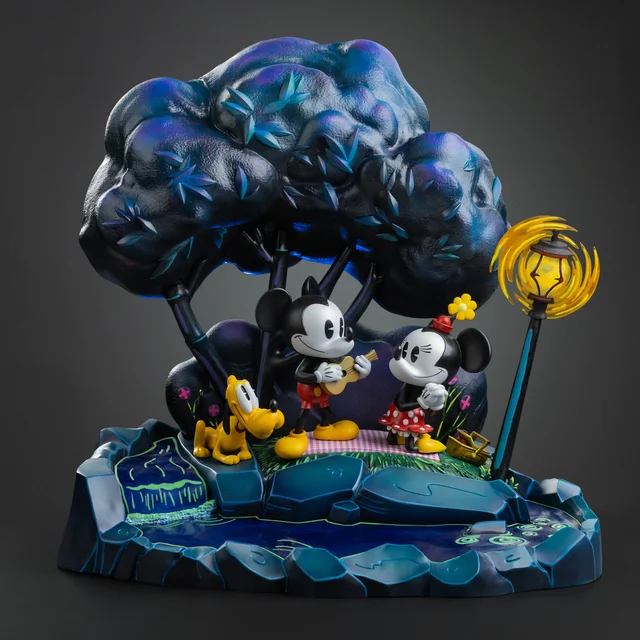 Iron Studios Disney Classics Mickey, Minnie and Pluto Art Scale 1/10 Statue