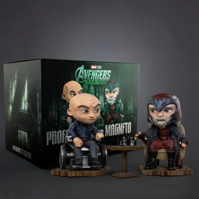 Iron Studios Avengers Doomsday Charles Xavier & Magneto Minico Figure