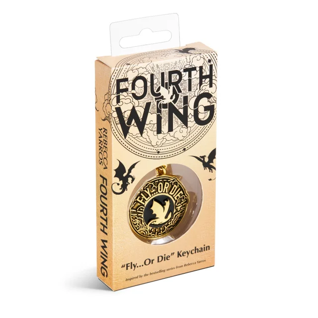 FOURTH WING - FLY OR DIE KEY CHAIN