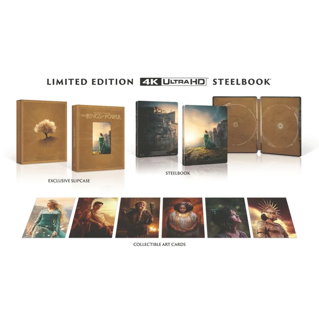 The Lord of the Rings - The Rings of Power: Season 1 4K UHD Steelbook