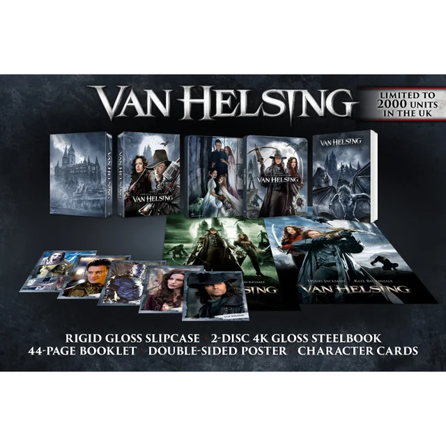 Van Helsing Collector's Edition 4K UHD & Blu-Ray Steelbook