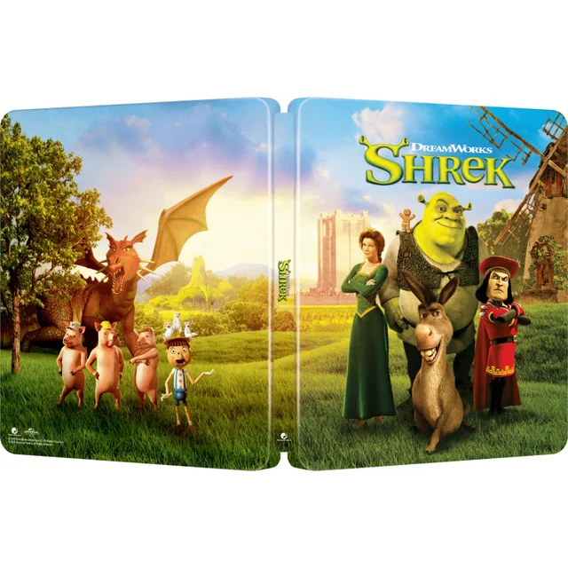 Shrek 25th Anniversary 4K UHD & Blu-Ray Steelbook