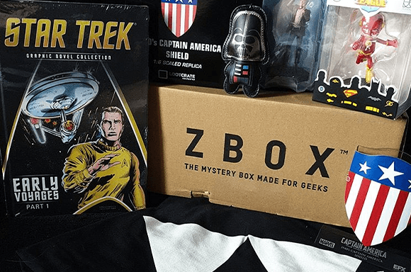 Zbox, the mystery box made for geeks