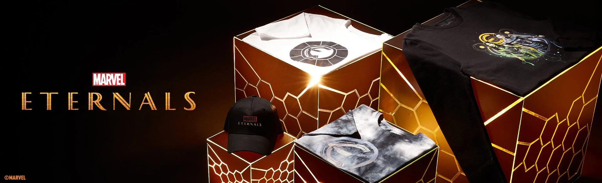 THE ETERNALS PRE-AWARENESS BANNERS