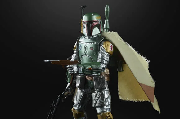 Hasbro Star Wars The Black Series Carbonized Metallic Boba Fett Action Figure