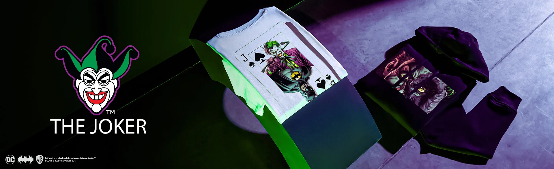 THE JOKER BRAND EVENT CLOTHING BANNER