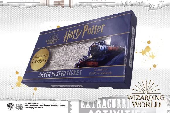 HARRY POTTER SLIVER PLATED TICKET