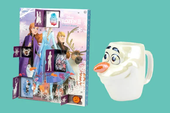 FREE OLAF MUG WITH FROZEN 2 ADVENT CALENDAR