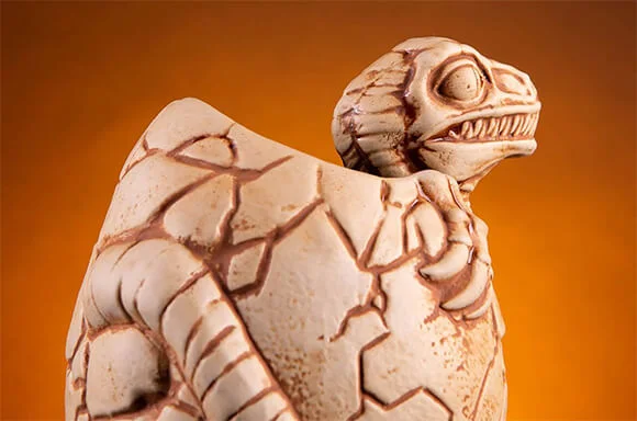 Jurassic Park Raptor in Egg Tiki Cup by Mondo
