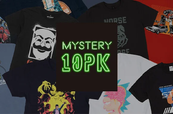 10 Mystery Geek T-Shirts