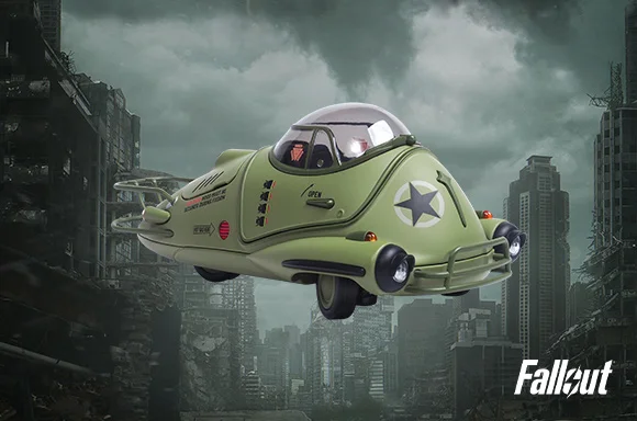 FALLOUT MILITARY FUSION FLEA DIE CAST REPLICA