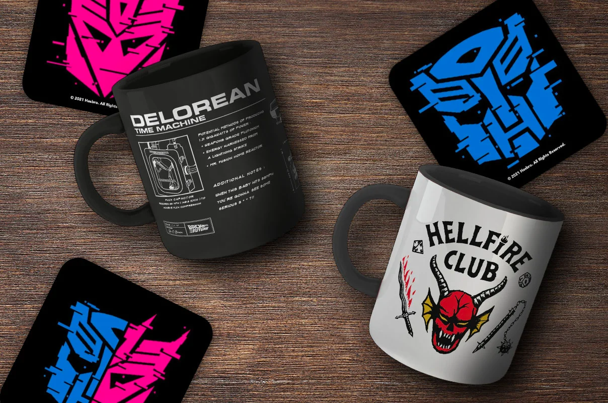 MUGS & COASTERS