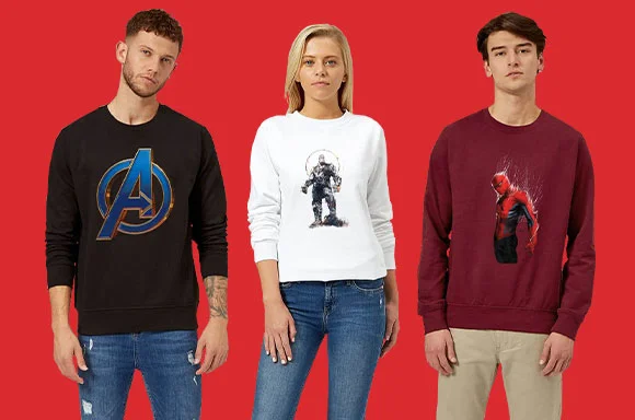 ONLY $14.99!<BR>MARVEL SWEATERS