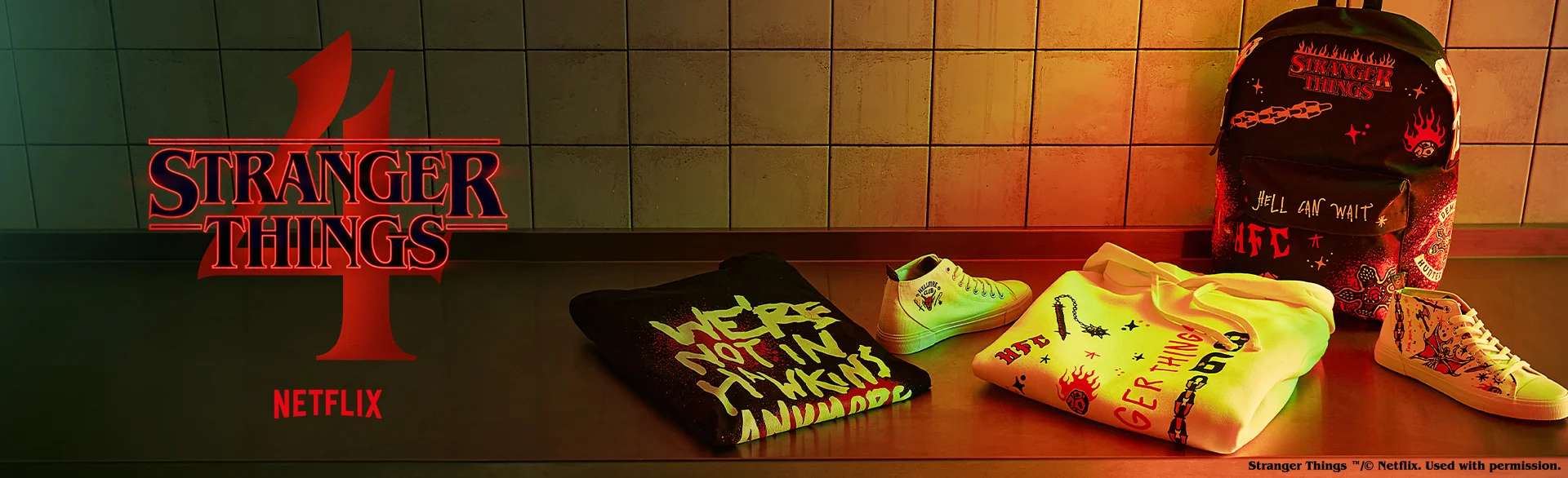 STRANGER THINGS GO LIVE BANNERS