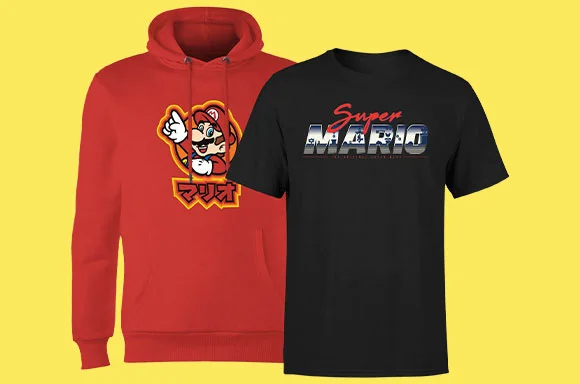 MARIO HOODY & T-SHIRT ONLY $25.99!