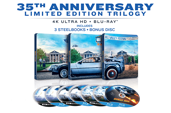 Back To The Future 35th Anniversary - Zavvi Exclusive Steelbook