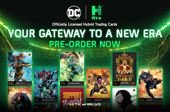 HRO SHAZAM TRADING CARDS