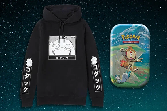 WITH POKEMON HOODIE!