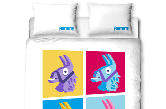 FORTNITE LLAMA DUVET SET