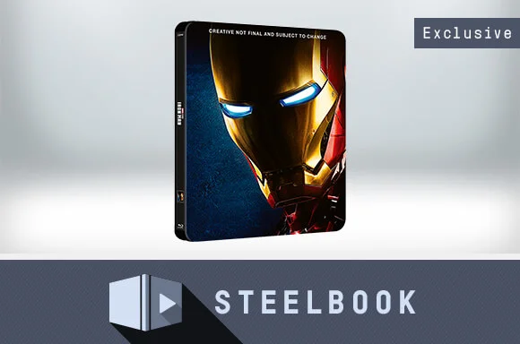 IRON MAN 1-3 COLLECTION STEELBOOK