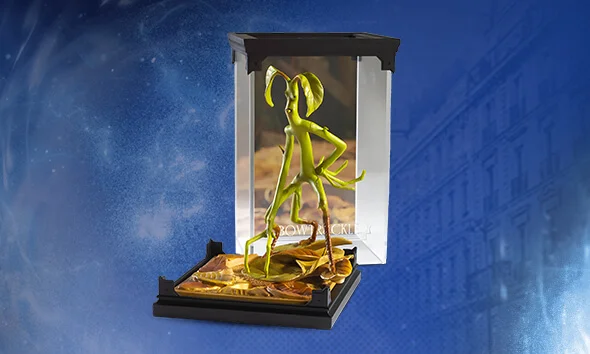 Fantastic Beasts bowtruckle sculpture