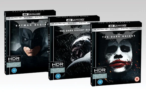 NEW DARK KNIGHT - 4K Ultra HD Film Books