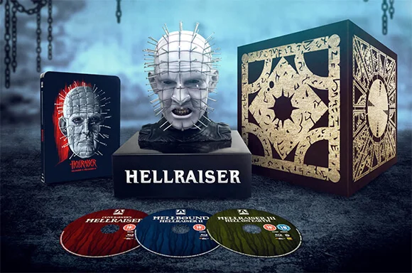 HELLRAISER TRILOGY & PINHEAD COLLECTOR'S EDITION STEELBOOKS