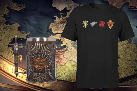 GAME OF THRONES TANKARD & T-SHIRT