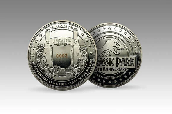 JURASSIC PARK COLLECTOR'S COIN