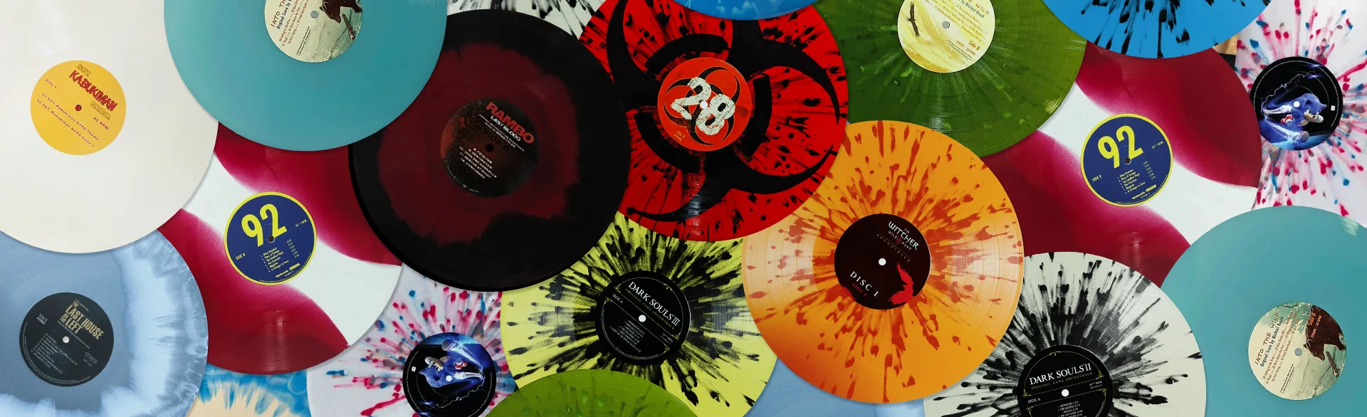 COLOURED VINYL RECORDS